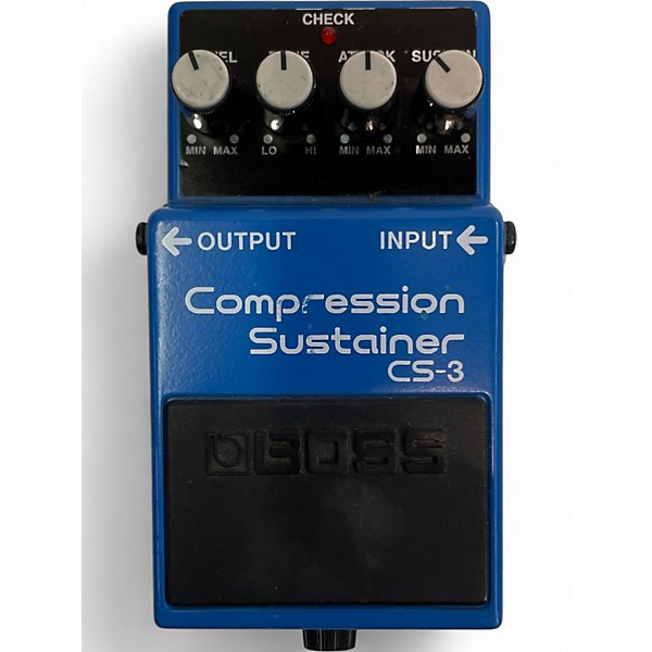 Used BOSS CS3 Compressor Sustainer Effect Pedal