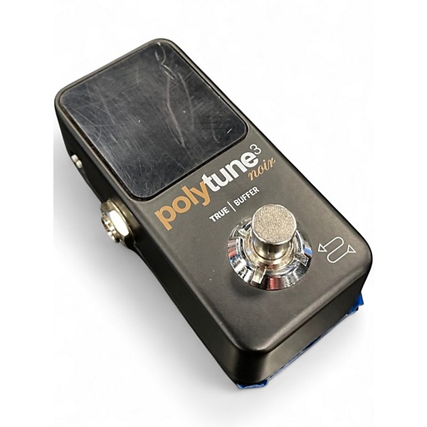 Used TC Electronic Polytune Noir Mini 3 Tuner Tuner Pedal