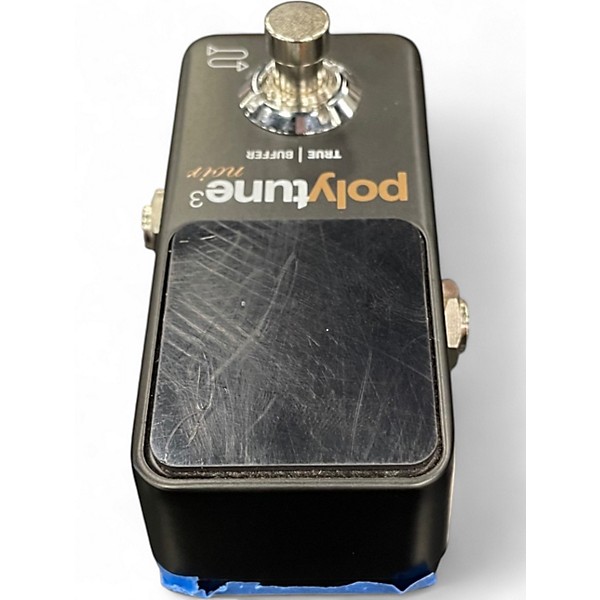 Used TC Electronic Polytune Noir Mini 3 Tuner Tuner Pedal