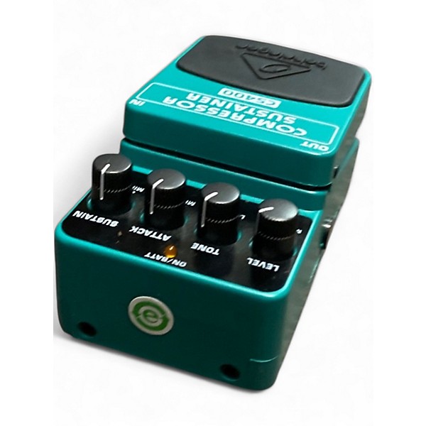 Used Behringer CS400 Compressor Sustainer Effect Pedal