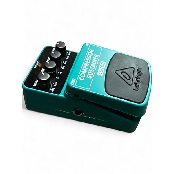 Used Behringer CS400 Compressor Sustainer Effect Pedal