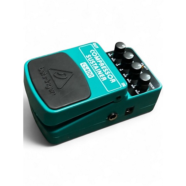 Used Behringer CS400 Compressor Sustainer Effect Pedal