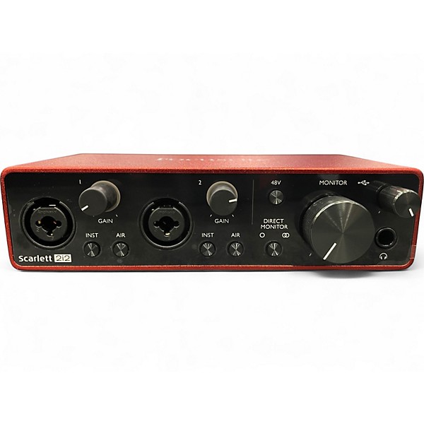 Used Focusrite Scarlett 2i2 STUDIO Gen 3 Audio Interface