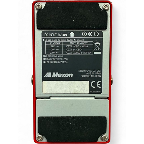 Used Maxon OD808 Overdrive Effect Pedal