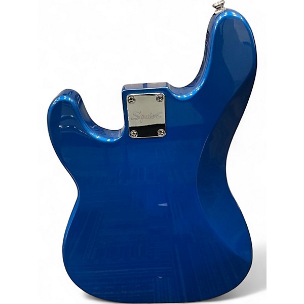 Used Squier Precision Bass Blue Electric Bass Guitar