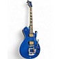 Used Schecter Guitar Research Solo 6B Blue Sparkle Solid Body Electric Guitar thumbnail