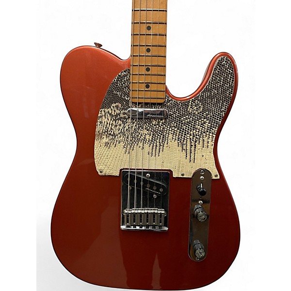 Used Fender Player Plus Telecaster Aged Candy Apple Red Solid Body Electric Guitar