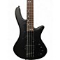 Used Schecter Guitar Research Stiletto Stealth 4 Satin Black Electric Bass Guitar
