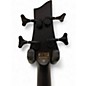 Used Schecter Guitar Research Stiletto Stealth 4 Satin Black Electric Bass Guitar
