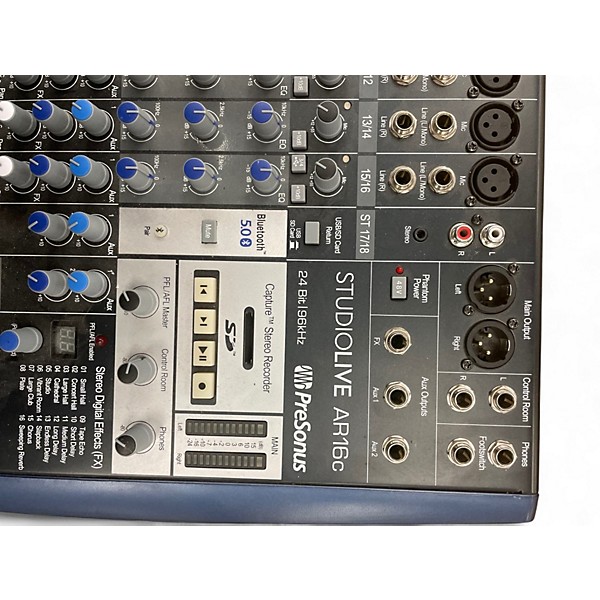 Used PreSonus STUDIO LIVE AR16C Unpowered Mixer