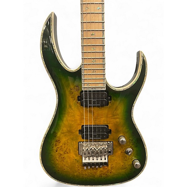 Used B.C. Rich Shredzilla prophecy Green Solid Body Electric Guitar