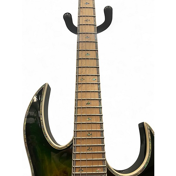 Used B.C. Rich Shredzilla prophecy Green Solid Body Electric Guitar