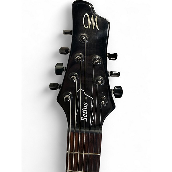 Used Mayones SETIUS GTM 7 BLACK Solid Body Electric Guitar
