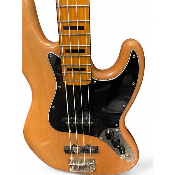Used Squier Classic Vibe 70s Jazz Bass Antique Natural Electric Bass Guitar