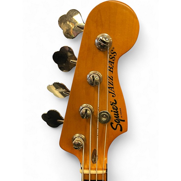 Used Squier Classic Vibe 70s Jazz Bass Antique Natural Electric Bass Guitar