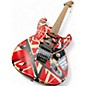 Used EVH Striped Series Frankie striped Solid Body Electric Guitar