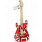 Used EVH Striped Series Frankie striped Solid Body Electric Guitar