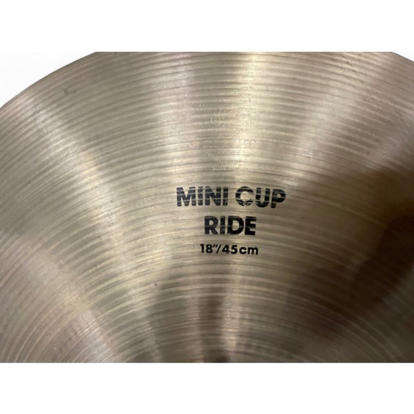 Used Zildjian 18in A Series Mini Cup Ride Cymbal
