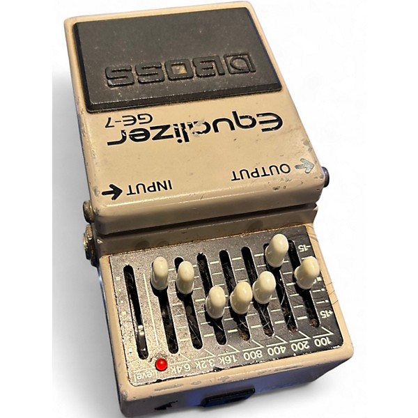 Used BOSS GE7 Equalizer Pedal