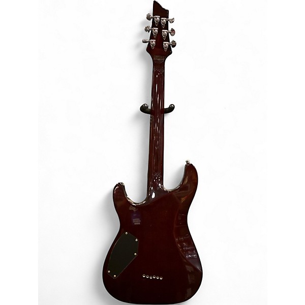 Used Schecter Guitar Research C1 Plus Vintage Sunburst Solid Body Electric Guitar