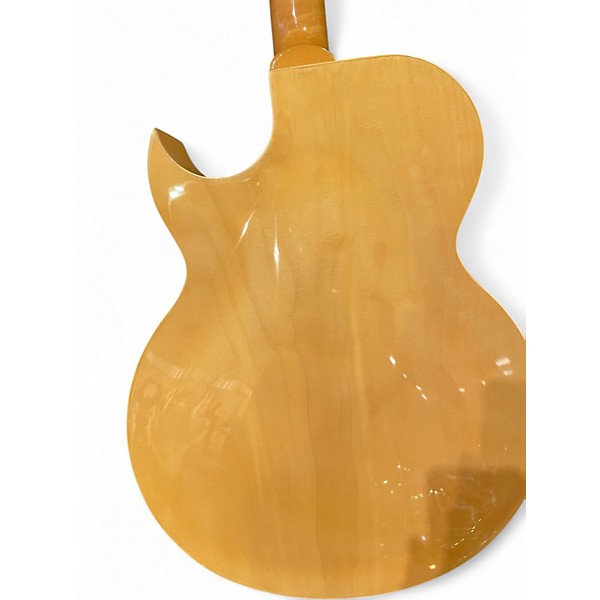 Used Glen Burton CHICAGO HOLLOWBODY JAZZ BOX Blonde Hollow Body Electric Guitar