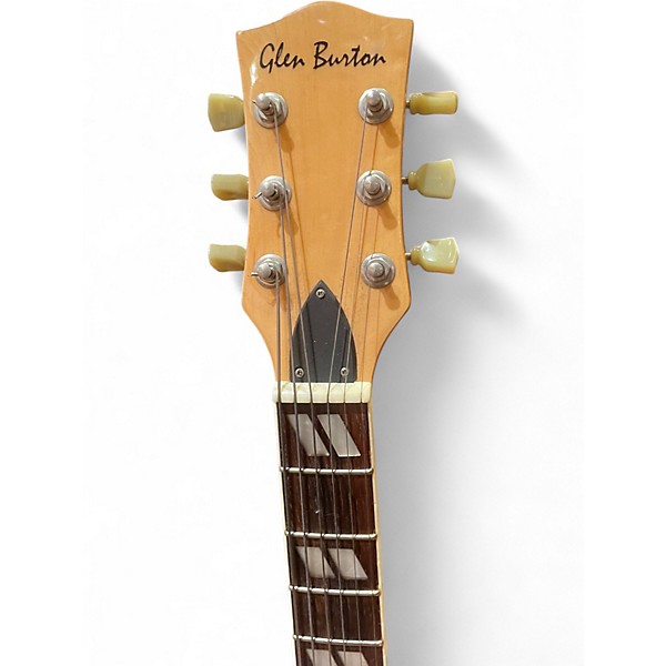Used Glen Burton CHICAGO HOLLOWBODY JAZZ BOX Blonde Hollow Body Electric Guitar