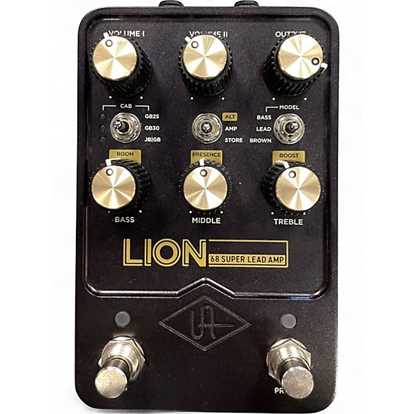 Used Universal Audio LION 68 Super Lead Amp Effect Pedal Package