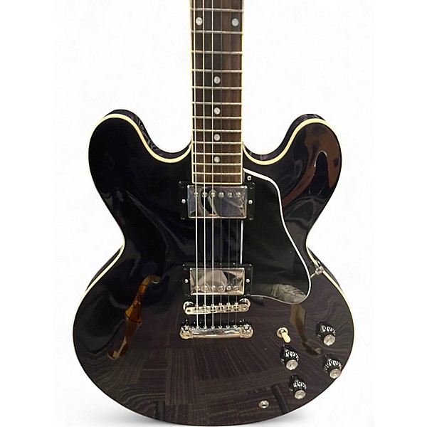 Used Gibson ES355 Purple Hollow Body Electric Guitar