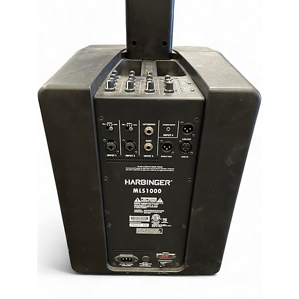 Used Harbinger MLS1000 Powered Speaker