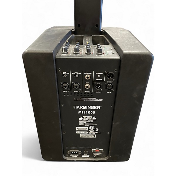 Used Harbinger MLS1000 Powered Speaker
