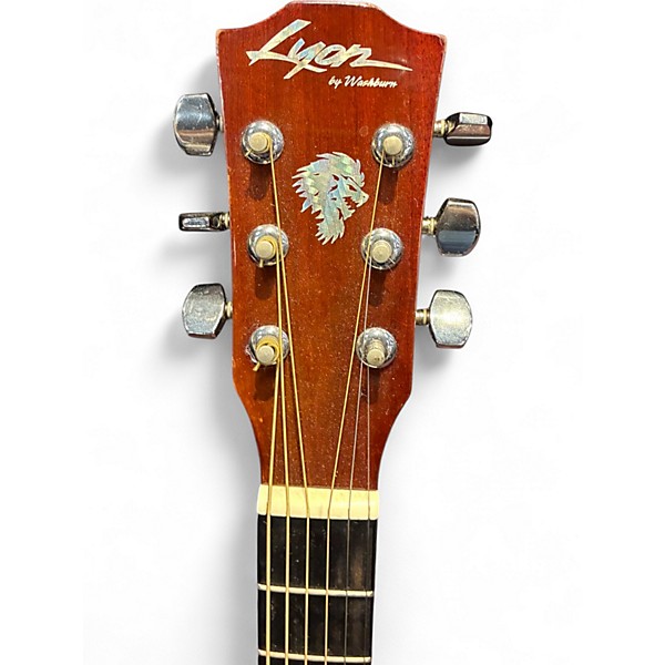 Used Washburn LYON NATURAL Acoustic Guitar