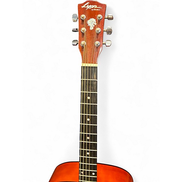 Used Washburn LYON NATURAL Acoustic Guitar
