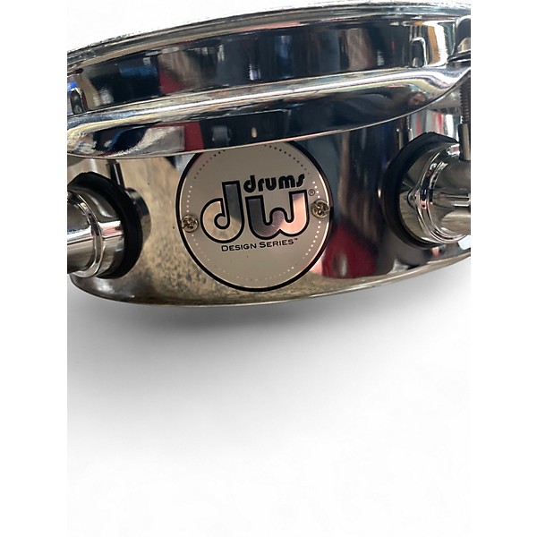 Used DW 8in Design Series concert toms Chrome Drum