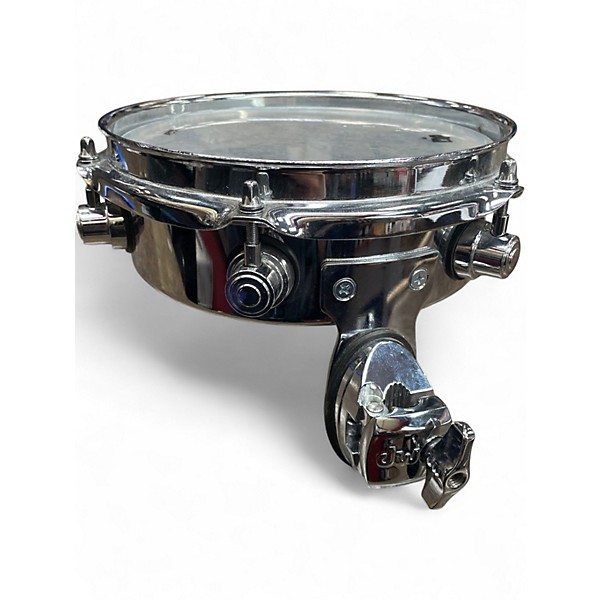 Used DW 8in Design Series concert toms Chrome Drum