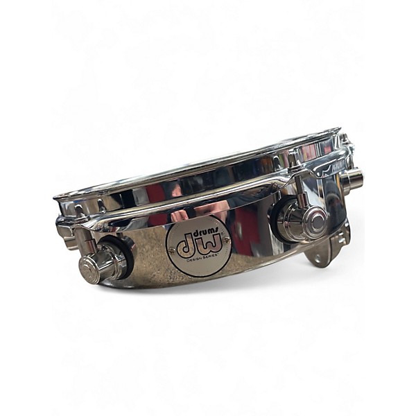 Used DW 10in piccolo tom Chrome Drum