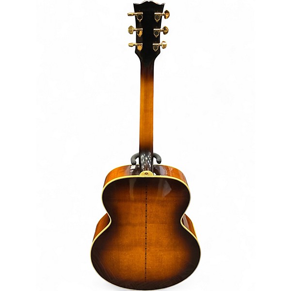 Vintage 1985 Gibson J-200 2 Color Sunburst Acoustic Guitar