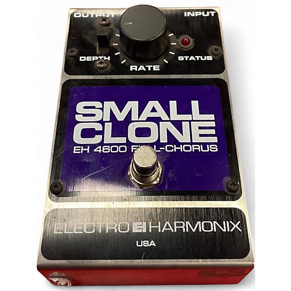 Used Electro-Harmonix SMALL CLONE EH 4600 FULL-CHORUS Effect Pedal