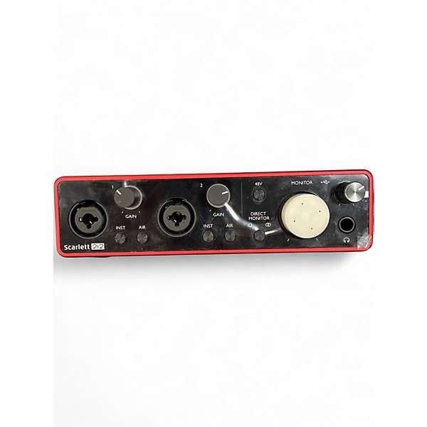 Used Focusrite Scarlett 2i2 Audio Interface
