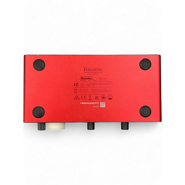 Used Focusrite Scarlett 2i2 Audio Interface