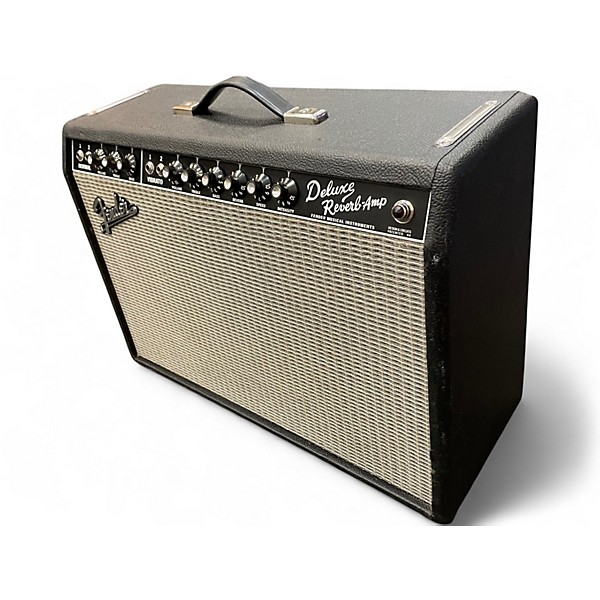 Used Fender 1965 Deluxe Reverb 22W Tube Guitar Amp Head