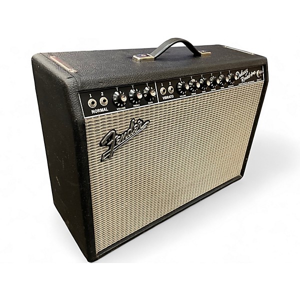 Used Fender 1965 Deluxe Reverb 22W Tube Guitar Amp Head