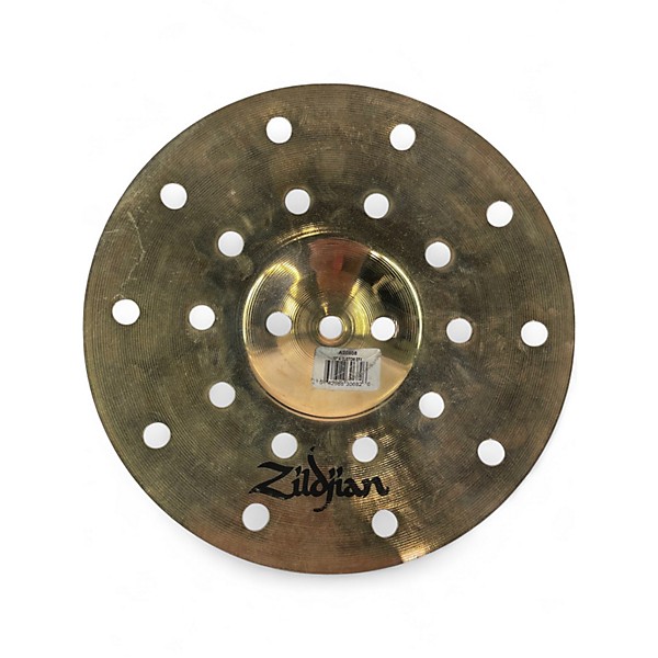 Used Zildjian 10in A CUSTOM EFX RARITIES SPLASH Cymbal