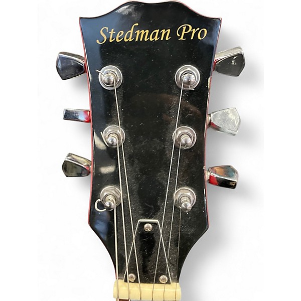 Used Steadman Pro Single Cut Fiesta Red Solid Body Electric Guitar