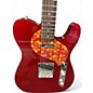 Used Fender Limited-Edition Raphael Saadiq Telecaster Dark Red Metallic Solid Body Electric Guitar