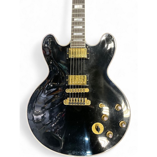 Used 2006 Gibson BB King Signature Lucille king of the blues Ebony Hollow Body Electric Guitar