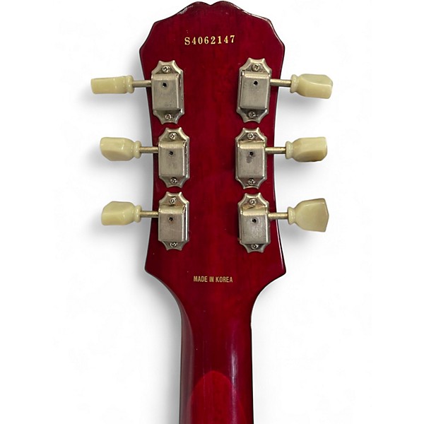 Used Epiphone Les Paul Standard 2 Tone Sunburst Solid Body Electric Guitar