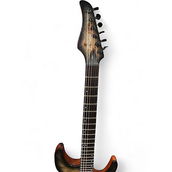 Used Schecter Guitar Research cr-6 Charcoal Solid Body Electric Guitar