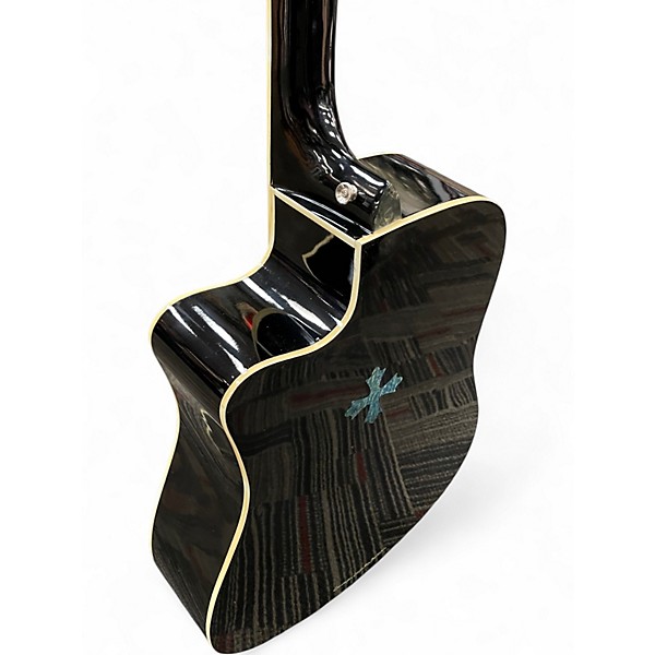 Used Randy Jackson True Faith Black Acoustic Electric Guitar