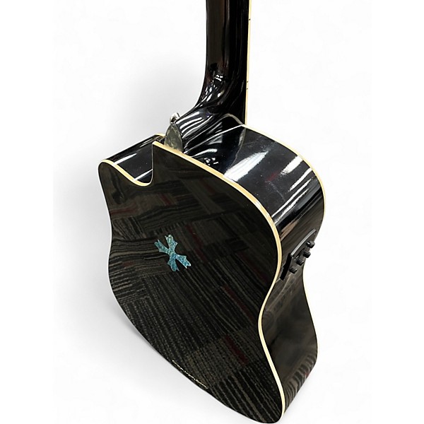 Used Randy Jackson True Faith Black Acoustic Electric Guitar