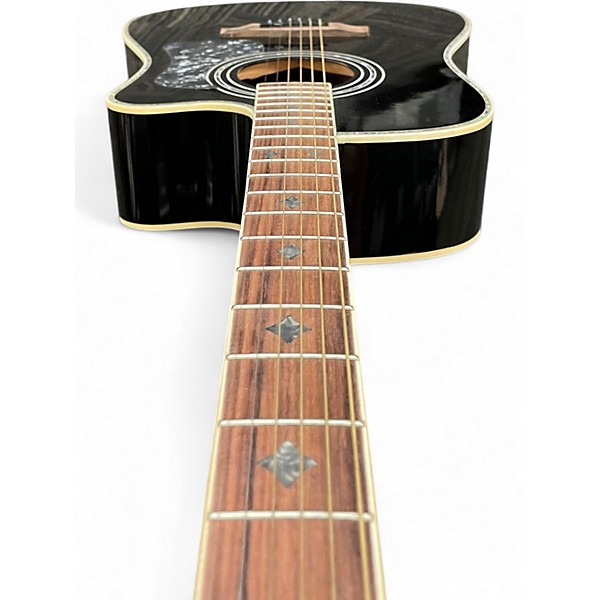 Used Randy Jackson True Faith Black Acoustic Electric Guitar